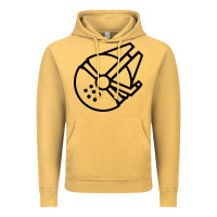 Vintage Mustard millennium falcon Vintage Hoodie - artisFamous