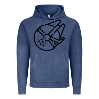 Vintage Denim millennium falcon Vintage Hoodie - artisFamous