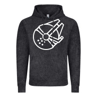 Vintage Black millennium falcon Vintage Hoodie - artisFamous