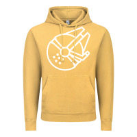 Vintage Mustard millennium falcon Vintage Hoodie - artisFamous