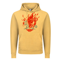 Vintage Mustard punk samurai Vintage Hoodie - artisFamous