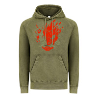 Vintage Olive punk samurai Vintage Hoodie - artisFamous