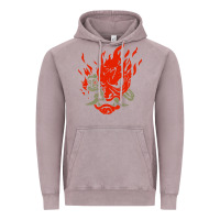 Vintage Zinc punk samurai Vintage Hoodie - artisFamous