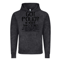 Vintage Black got polio me neither thanks science Vintage Hoodie - artisFamous