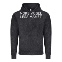 Vintage Black more vogel less mamet Vintage Hoodie - artisFamous