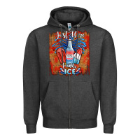 Charcoal Heather just here for the ice Zipper Hoodie - JahusDesignShop