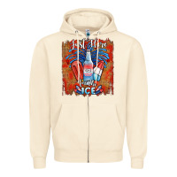 Sandshell just here for the ice Zipper Hoodie - JahusDesignShop