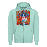 Seafoam just here for the ice Zipper Hoodie - JahusDesignShop
