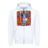 White just here for the ice Zipper Hoodie - JahusDesignShop