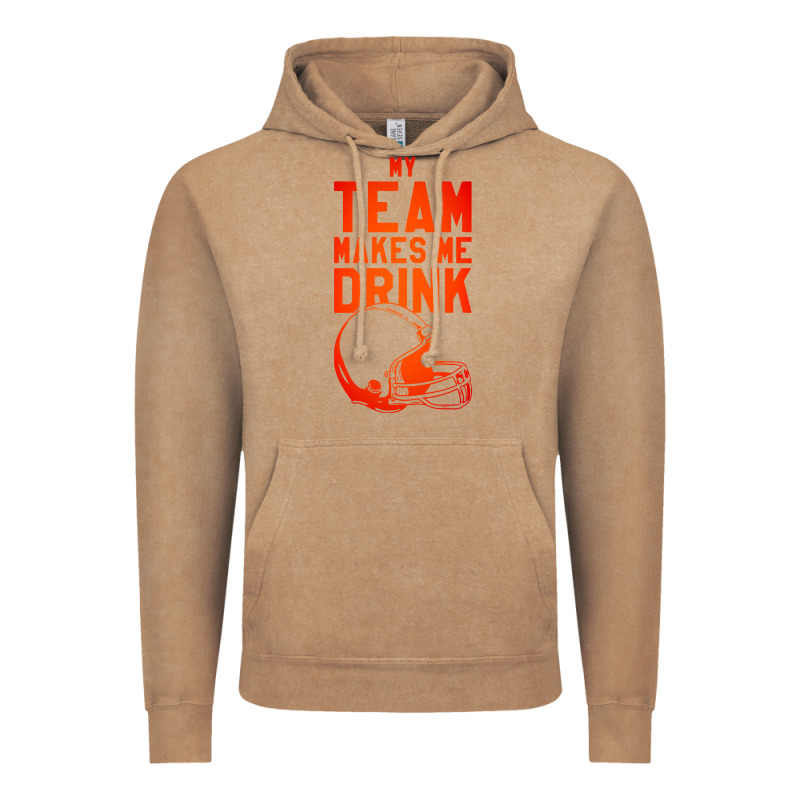 My Team Makes Me Drink Vintage Hoodie by artisFamous | Teevron