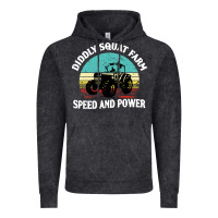 Vintage Black diddly squat farm speed and power Vintage Hoodie - artisFamous