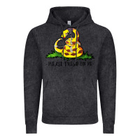 Vintage Black please tread on me Vintage Hoodie - artisFamous