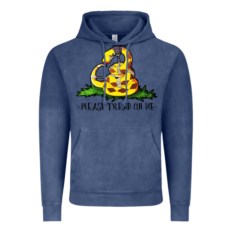 Please Tread On Me Vintage Hoodie by artisFamous | Teevron