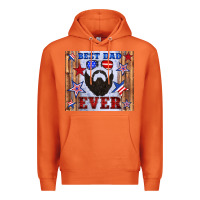 Carrot best dad ever american flag Premium Hoodie - Artiststas