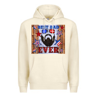 Sandshell best dad ever american flag Premium Hoodie - Artiststas