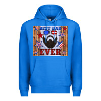 True Royal best dad ever american flag Premium Hoodie - Artiststas