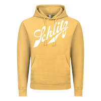 Vintage Mustard schlitz Vintage Hoodie - artisFamous