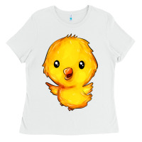 White chick Ladies Tee - FaDigitalArtStudio