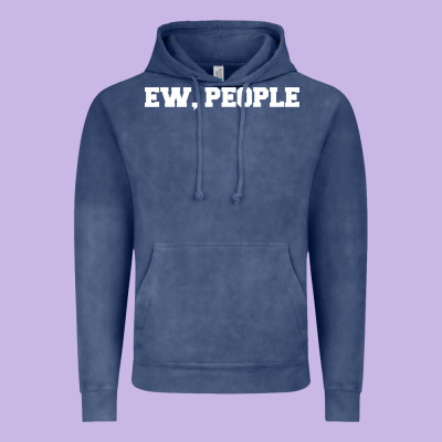 Ew People Vintage Hoodie Designed By Artisfamous