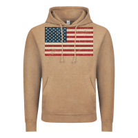 Vintage Coffee american flag Vintage Hoodie - artisFamous