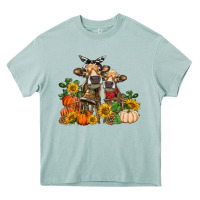 Arona Fall heifer cows Heavy Core Tee - RanaPortraitStore