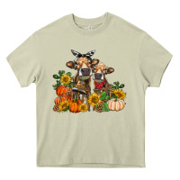Mossy Fall heifer cows Heavy Core Tee - RanaPortraitStore