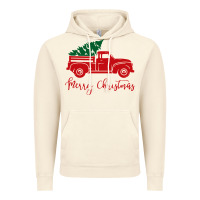 Vintage Artic vintage red truck with christmas Vintage Hoodie - artisFamous