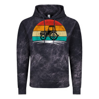 Cloud Black vintage tractor Vintage Hoodie - artisFamous