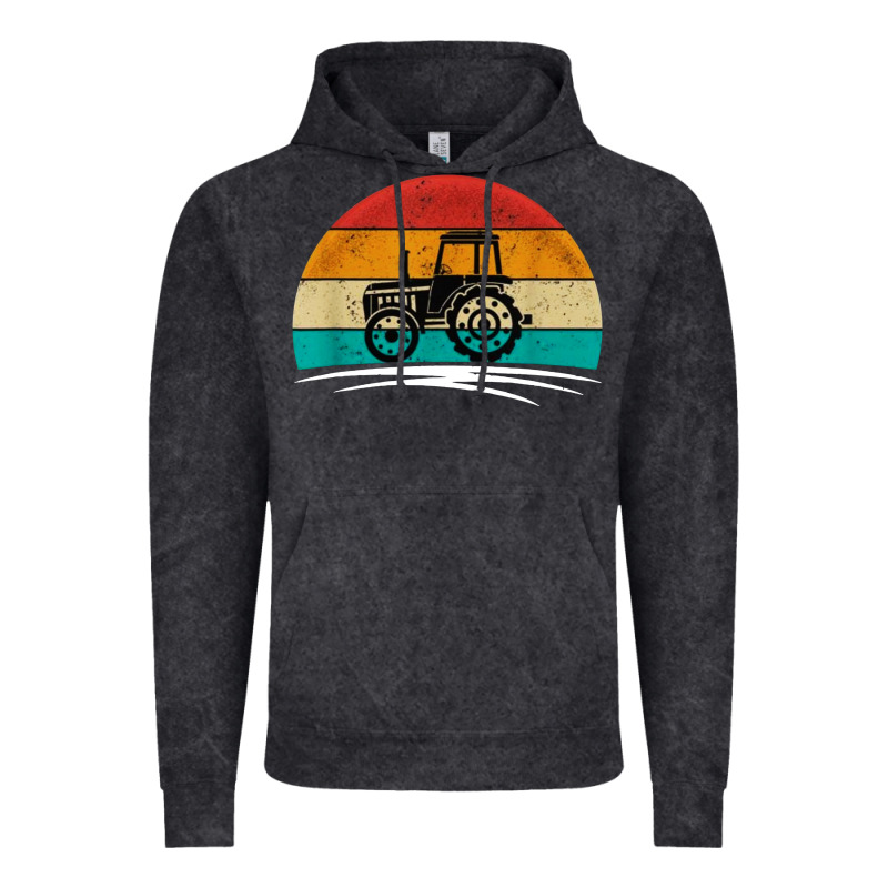 Vintage Tractor Vintage Hoodie by artisFamous | Teevron