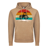 Vintage Coffee vintage tractor Vintage Hoodie - artisFamous