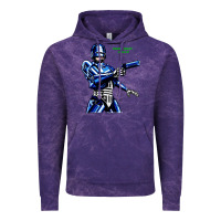 Cloud Purple 8bit robocop Vintage Hoodie - artisFamous