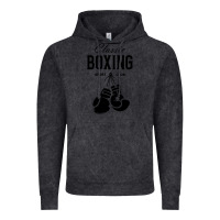 Vintage Black boxing gym classic Vintage Hoodie - artisFamous