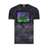 Cloud Black halloween skull and leopard background Vintage Tee - BundleAndBundleShop