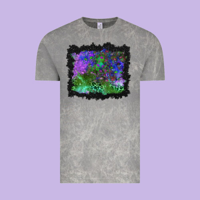 Halloween Skull And Leopard Background Vintage Tee Designed By Bundleandbundleshop