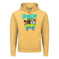 Vintage Mustard scooby doo Vintage Hoodie - artisFamous
