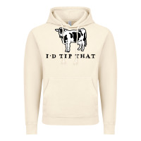 Vintage Artic i'd tip that funny cow tipping design Vintage Hoodie - artisFamous