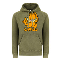 Vintage Olive Funny Garfild new vector design Vintage Hoodie - artisFamous
