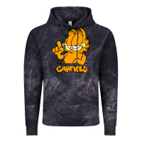 Cloud Black Funny Garfild new vector design Vintage Hoodie - artisFamous