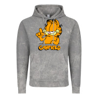 Cloud Rock Funny Garfild new vector design Vintage Hoodie - artisFamous