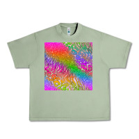 Oil Green neon glitter leopard seamless pattern Urban Heavy Tee - BundleAndBundleShop