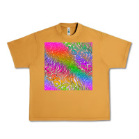 Peanut Butter neon glitter leopard seamless pattern Urban Heavy Tee - BundleAndBundleShop