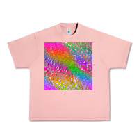 Salmon neon glitter leopard seamless pattern Urban Heavy Tee - BundleAndBundleShop