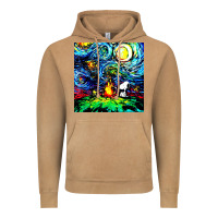 Vintage Camel starry night print van gogh parody Vintage Hoodie - artisFamous