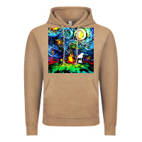 Vintage Coffee starry night print van gogh parody Vintage Hoodie - artisFamous