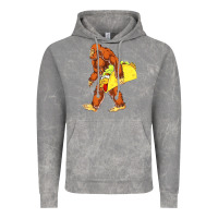 Cloud Rock bigfoot carrying taco Vintage Hoodie - artisFamous