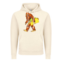 Vintage Artic bigfoot carrying taco Vintage Hoodie - artisFamous