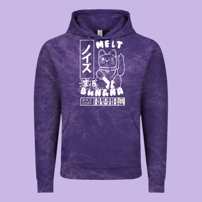 Melt Banana Classic Vintage Hoodie Designed By Artisfamous