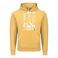 Vintage Mustard melt banana classic Vintage Hoodie - artisFamous