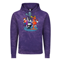 Cloud Purple rocky & bullwinkle and friends Vintage Hoodie - artisFamous