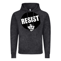 Vintage Black angela davis speaking Vintage Hoodie - artisFamous